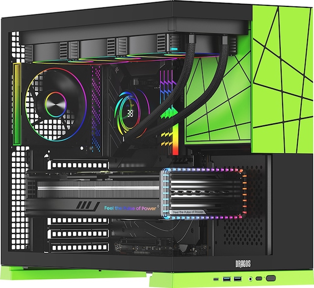 Dragos DRX8561 R7-5700X 16 GB 512 GB NVMe 12 GB RTX5070 Free Dos Masaüstü Oyuncu Bilgisayarı