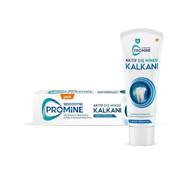 Sensodyne Promine Aktif Diş Minesi Kalkanı Nane Ferahlığı Diş Macunu 75 ML