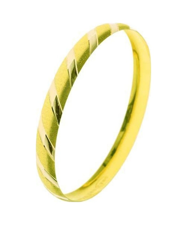 Hediyelik Bilezik 5,50 Gram Çizgi Model 14 Ayar Altın N11.5991