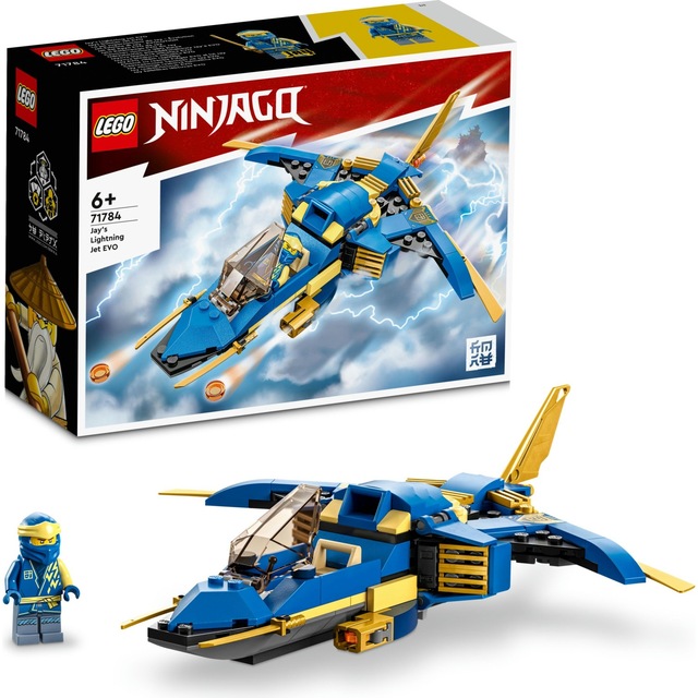 LEGO Nınjago 71784 Jay’in Yıldırım Jeti Evo 146 Parça