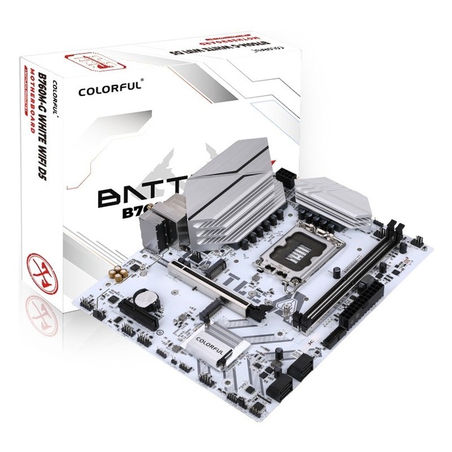 Colorful Battle-ax B760m-g Whıte D5
