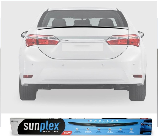 Toyota Corolla Uyumlu Spoiler Bagaj Üstü Sunplex Piano Black 2013-2017 N11.4301