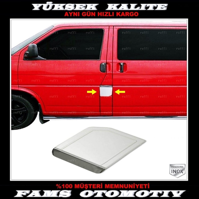 Vw T4 Transporter Krom Depo Kapağı 1995-2003 Arası P.Çelik