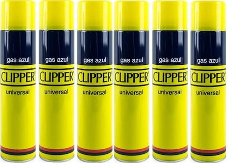 Clipper Gaz Çakmak Gazı 250Ml x 6 Adet