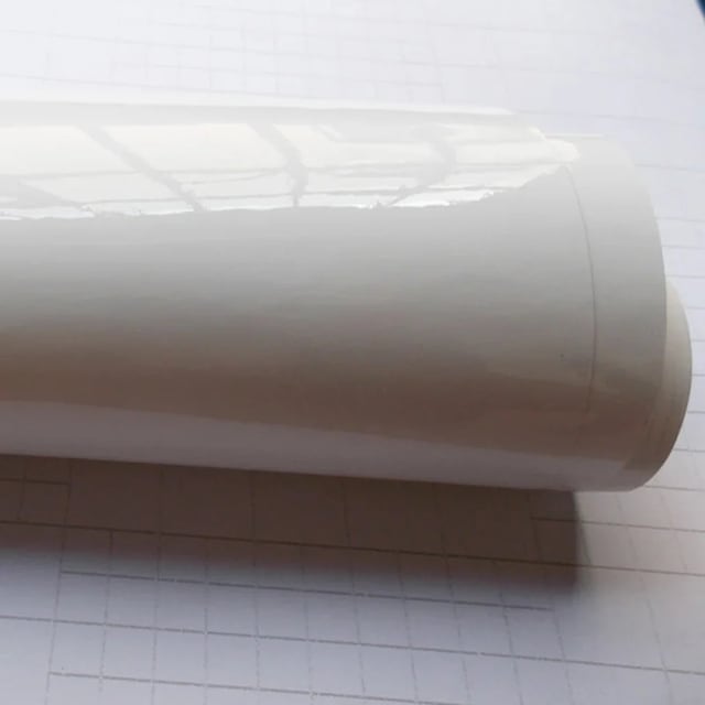 Beyaz Renk Dayanıklı Araç Motor Mobilya Folyosu 126cm X 20 Cm