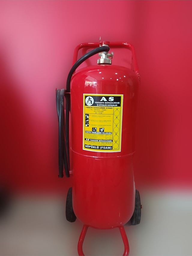 50 Kg Köpüklü Yangın Söndürme Tüpü