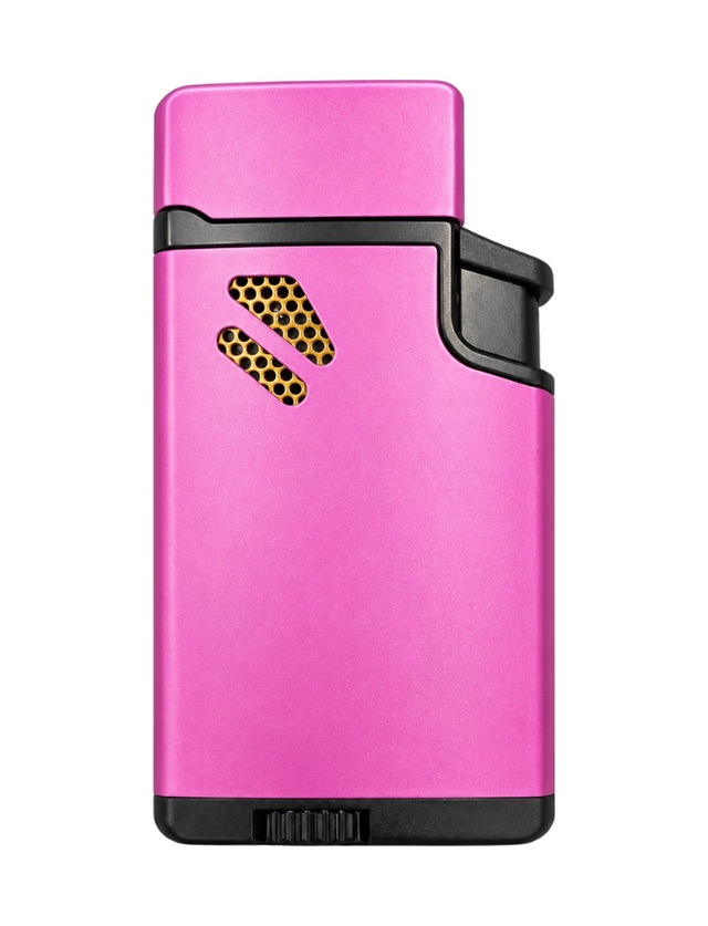 Hunter Çift Torch Pürmüz Pembe Puro Çakmağı Ack065