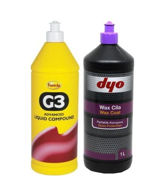 1 Lt G3 Çizik Pasta 1 Lt Dyo Wax Cila