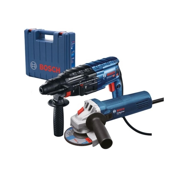 Bosch GBH 240 Kırıcı Delici + GWS 750-125 Taşlama Set - 0611272122