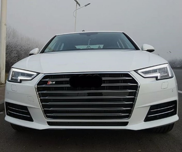 Audi A4 Uyumlu B9 S4 Panjur 2016-2019 Arası Uyumlu Siyah