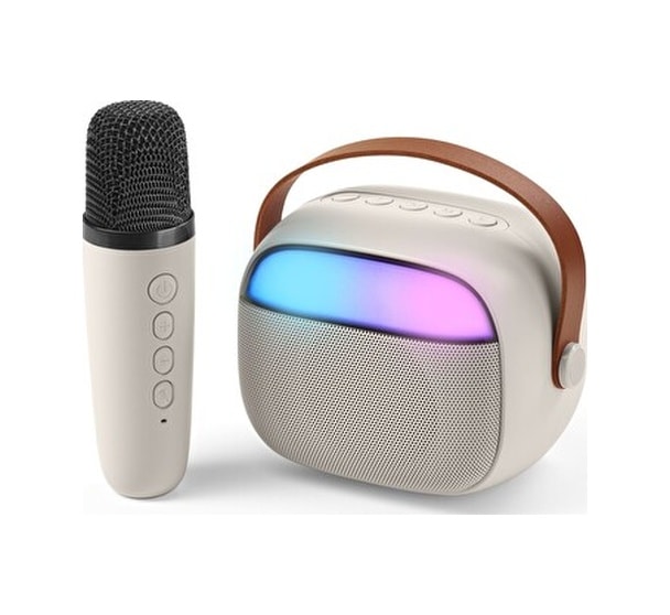 Cellularline BTSPKKARAOKEMINIW Karaoke Mini Hoparlör
