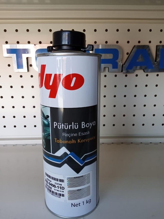Dyo Pütür Reçine Esaslı [Korozyon ve Pas Önleme 1000 Gr Siyah