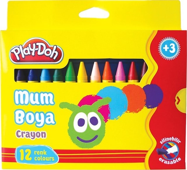 Play-doh Jumbo Crayon Mum Boya 12 Renk