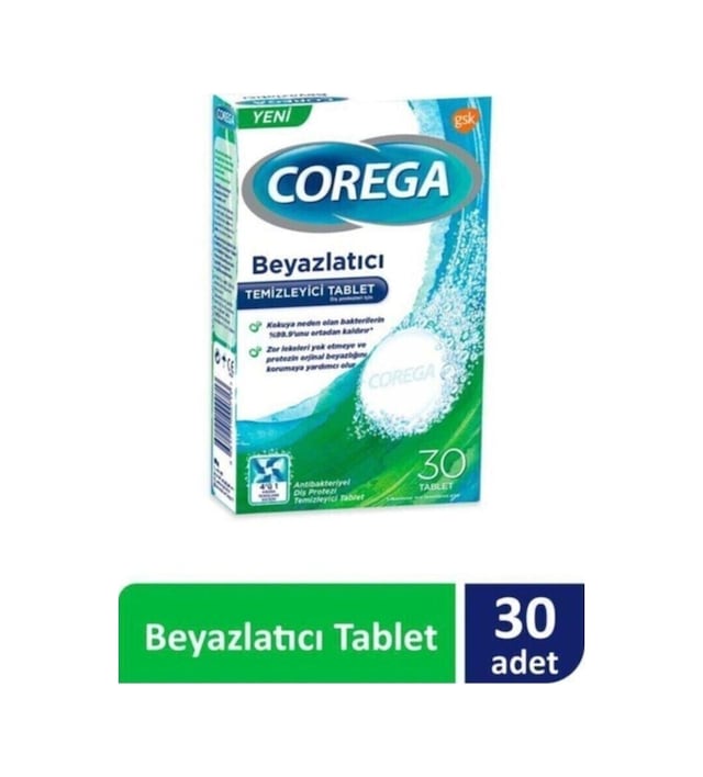 Pazarız Temizleyici Beyazlatıcı 30 Tablet