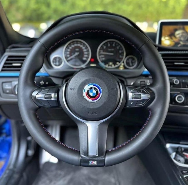 Bmw F30 Nappa Araca Özel Dikmeli Direksiyon Kılıfı