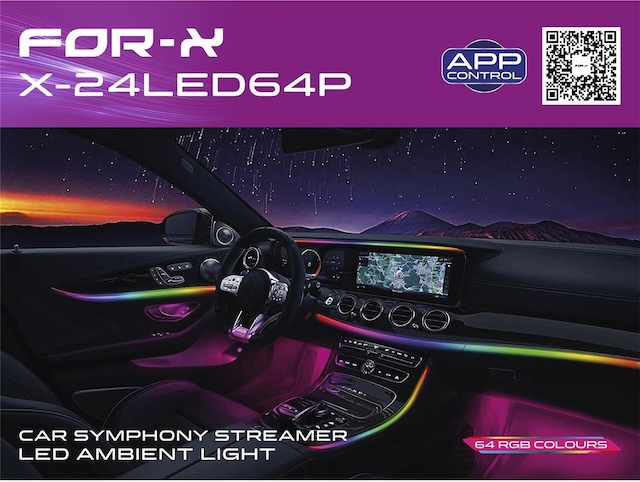 For-x X-led64 İç Ambiyans Aydınlatma Seti