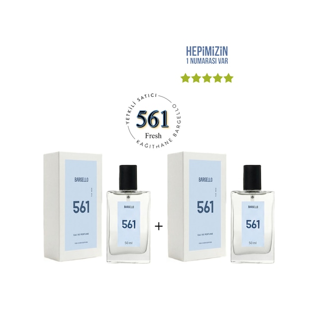 Bargello 561 + 561 Erkek Parfüm EDP 2 x 50 ML