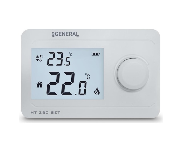 General HT250 SET Kablosuz Oda Termostatı Beyaz