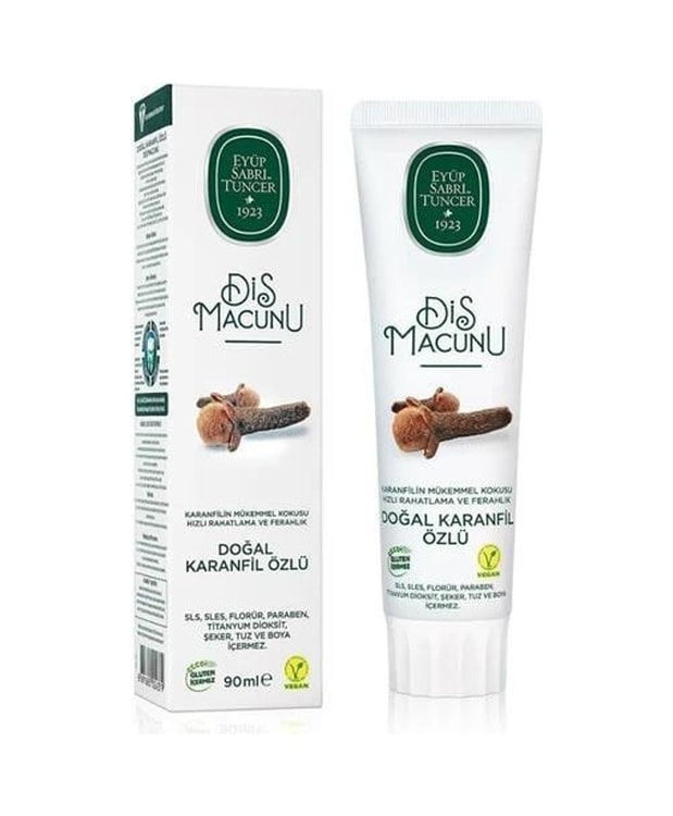 Eyüp Sabri Tuncer Diş Macunu 90ml. Karanfil Özlü