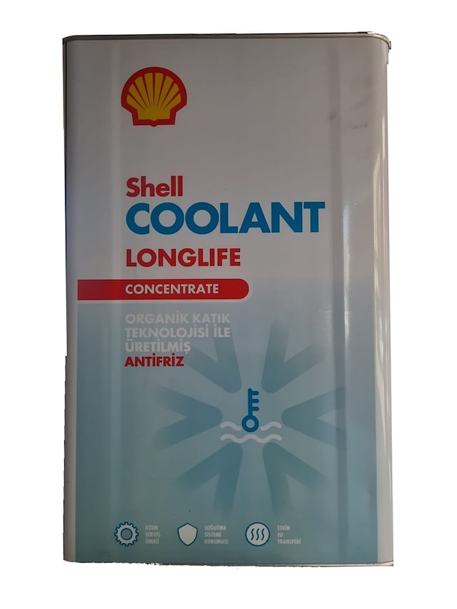Shell Coolant Longlife M Concentrate Kırmızı Antifiriz - 15 KG (Teneke)