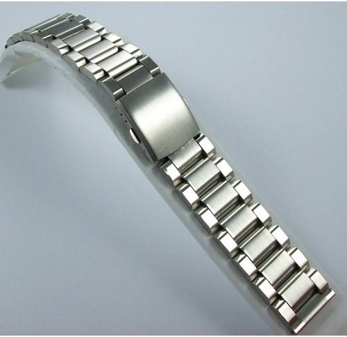 20Mm Çelik Saat Kordonu Yandan Kilitli Spor Metal Saat Kordonu