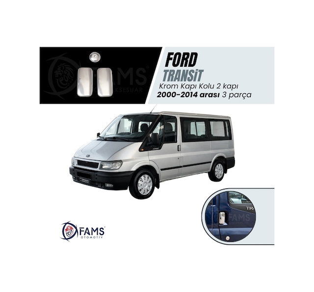 Ford Transit Krom Kapı Kolu 2 Kapı 2000-2014 Arası P. Çelik