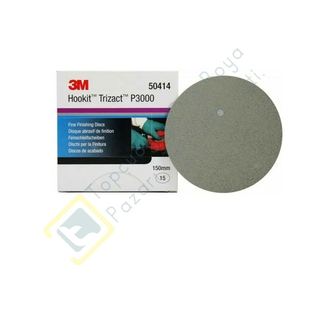 3m Trizact Hookit P3000 Hassas Finisaj Diski 150mm