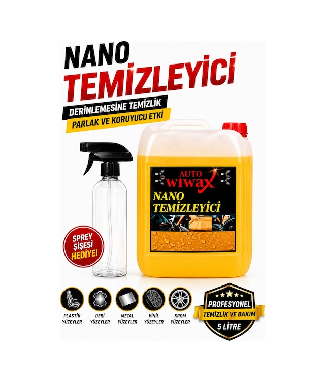 5 Lt Ultra Nano Deta Temizleyici