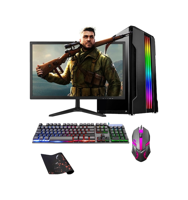 Ramtech Gaming RG505-012 R5-5500 16 GB 512 GB SSD 4 GB GT740 21" Dos Masaüstü Bilgisayar