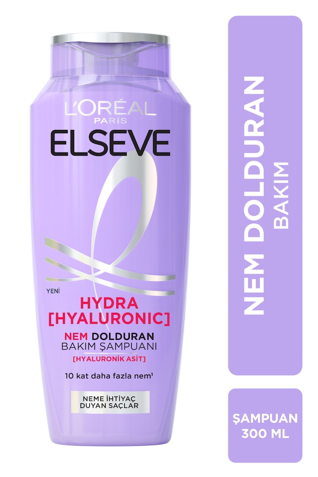 Elseve Hydra Hyaluronic Nem Dolduran Bakım Şampuanı 300 ML
