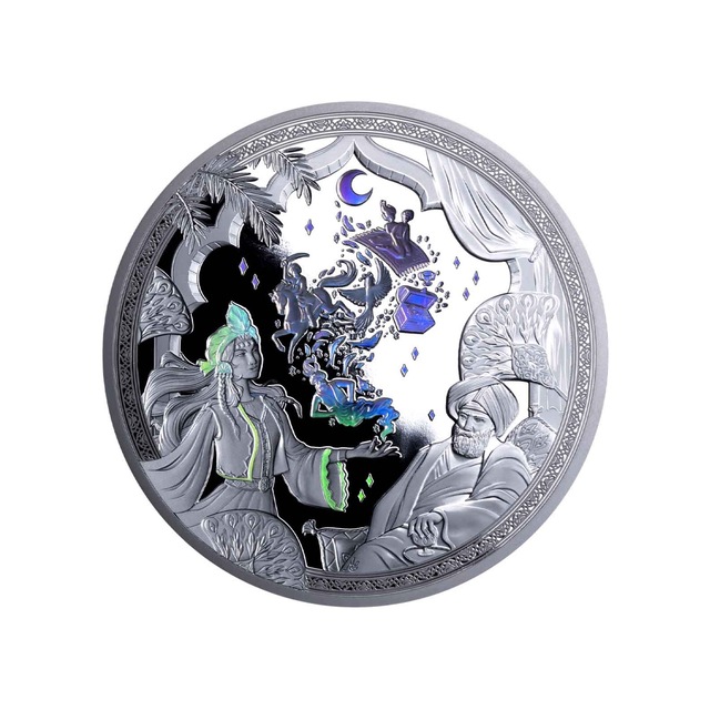 Agakulche 1001 Gece Masalları Gümüş Sikke Coin