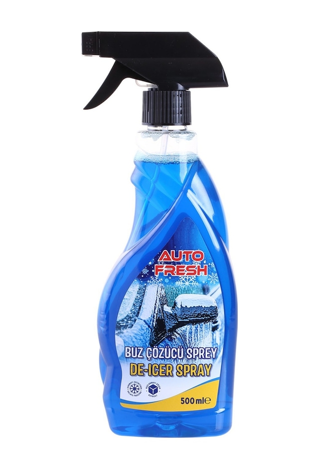 Araç Buz Çözücü Sprey Araba Cam Kaporta Buzlanma Önleyici 500 Ml