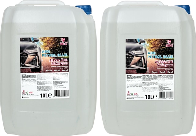 Abg Petrol Blue ISO 22241 Sertifikalı Üre Solüsyonu 20 L - 2 x 10 L (Yeni Tarihli Üretim)