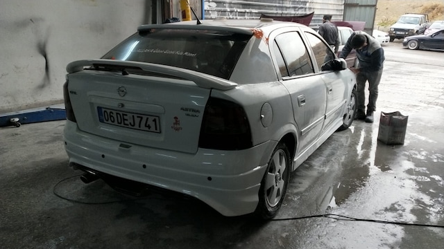Opel Astra G Custom Arka Tampon Eki -podiumgarage-