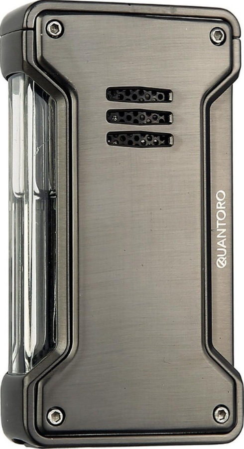 Quantoro Tek Torch Pürmüz Gunmetal Metal Puro Çakmağı - Trz1020