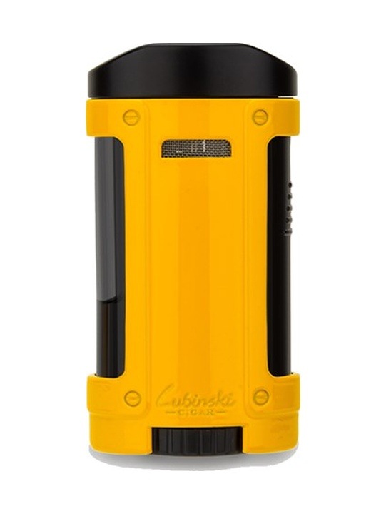 Lubinski Dört Torch Sehpalı Puro Çakmağı Sarı Lb-108
