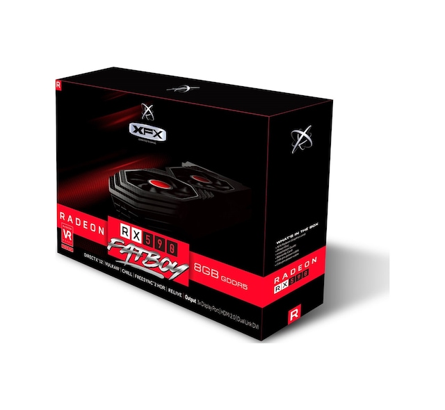 XFX AMD Radeon RX 590 Fatboy RX-590P8DFD6 8 GB 256 Bit GDDR5 Ekran Kartı