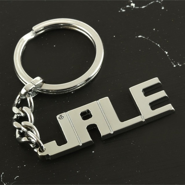 Jale - 457 - - Spt-gld - İsimli Anahtarlık Çok Renkli