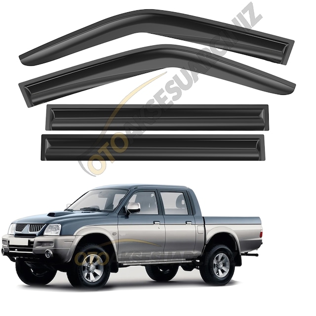 Cam Rüzgarlığı Fermeq Mugen Mitsubishi L200 2000-2006 4lü