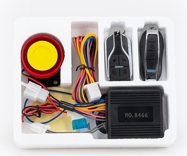 Motosiklet Alarm-uzaktançalıştırma Seti -motor Alarmı - 125 Desib