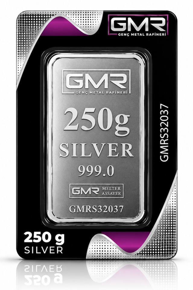 250 Gram Gümüş Külçe Altın Market Kuyumculuk Adg