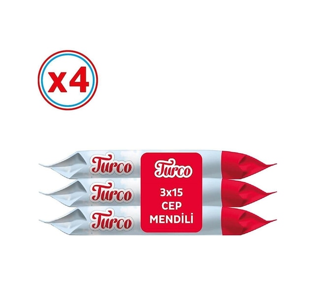 Baby Turco Islak Cep Mendili 12 X 15 Adet