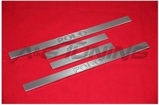 Volkswagen Polo Krom Kapı Eşiği Tk 2003-2009 Paslanmaz Çelik N11.437