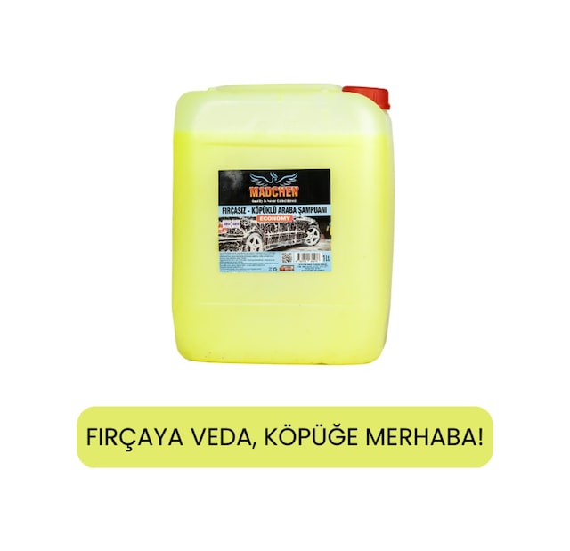 Fırçasız Oto Şampuanı 22 Kg