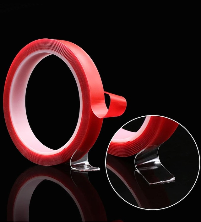 Mega Oto Market Çift Taraflı Şeffaf Bant Silikonlu Su Geçirmez 2 Metre X 25 Mm 25 Mm X 2 Mt