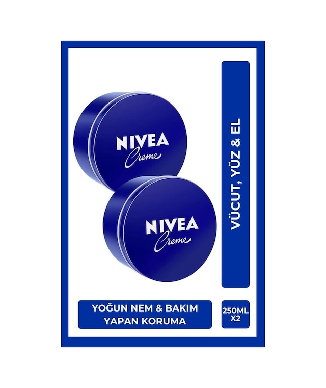 Nivea Creme Nemlendirici Bakım Kremi 2 x 250 ML