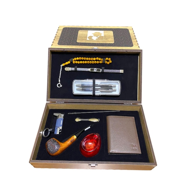 Pipsan Pipo Ahlat Ağacı Balsa Filitreli Çakmaklı Cüzdan Bileklik Tesbih Set 605738-509210