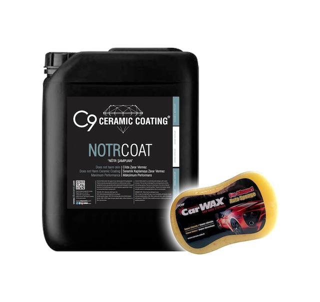 Carwax C9 - Notr Coat - Nötr Şampuan - 5 Kg