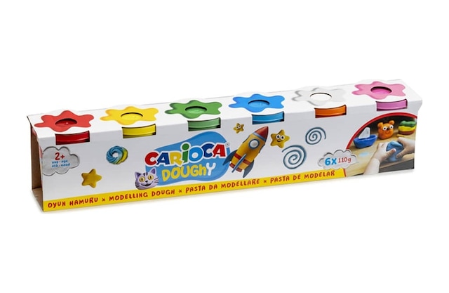 Carioca Oyun Hamuru 6 Renk X 110 Gr. Karışık