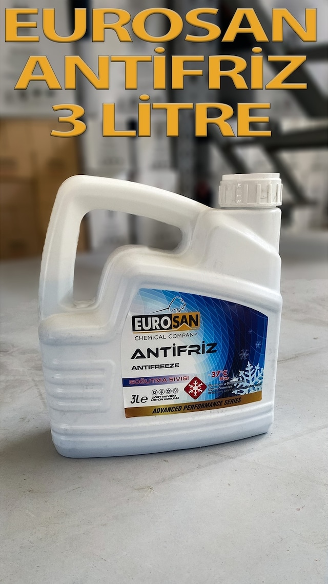 Araç İçin Antifriz 3 Litre